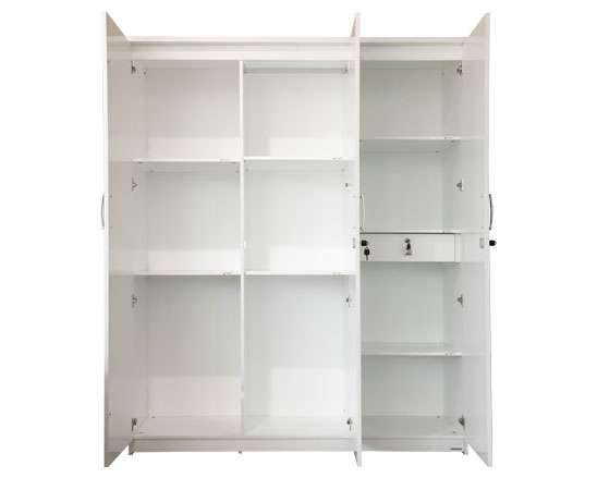 Ivory 3 Door Wardrobe